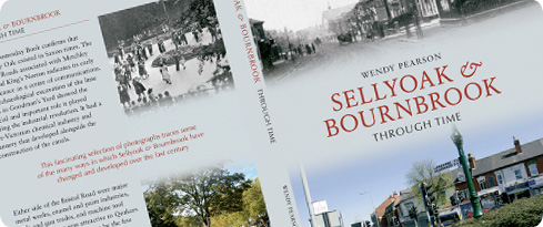Book cover for Selly Oak and Bournbrook Through Time by Wendy Pearson
